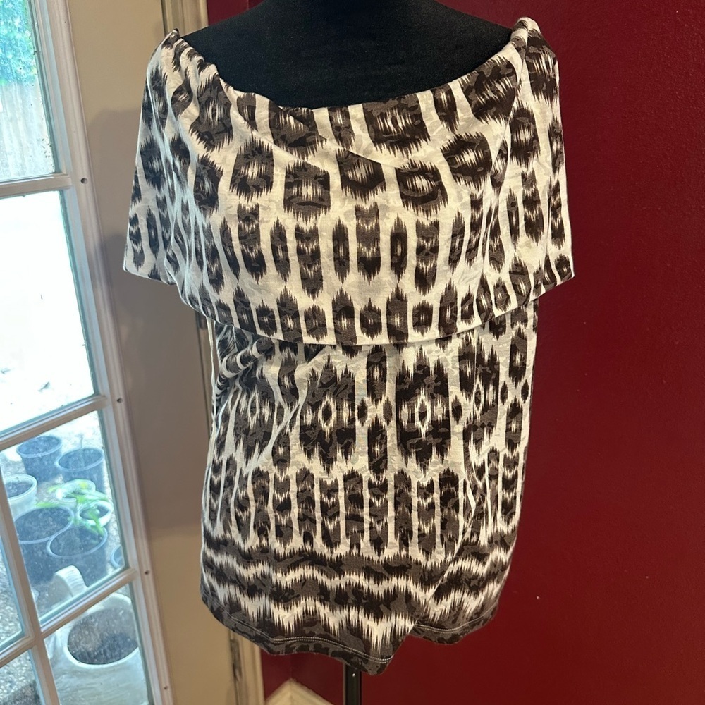 INC International Concepts Women’s Off-Shoulder Cowl Neck Top – Size L